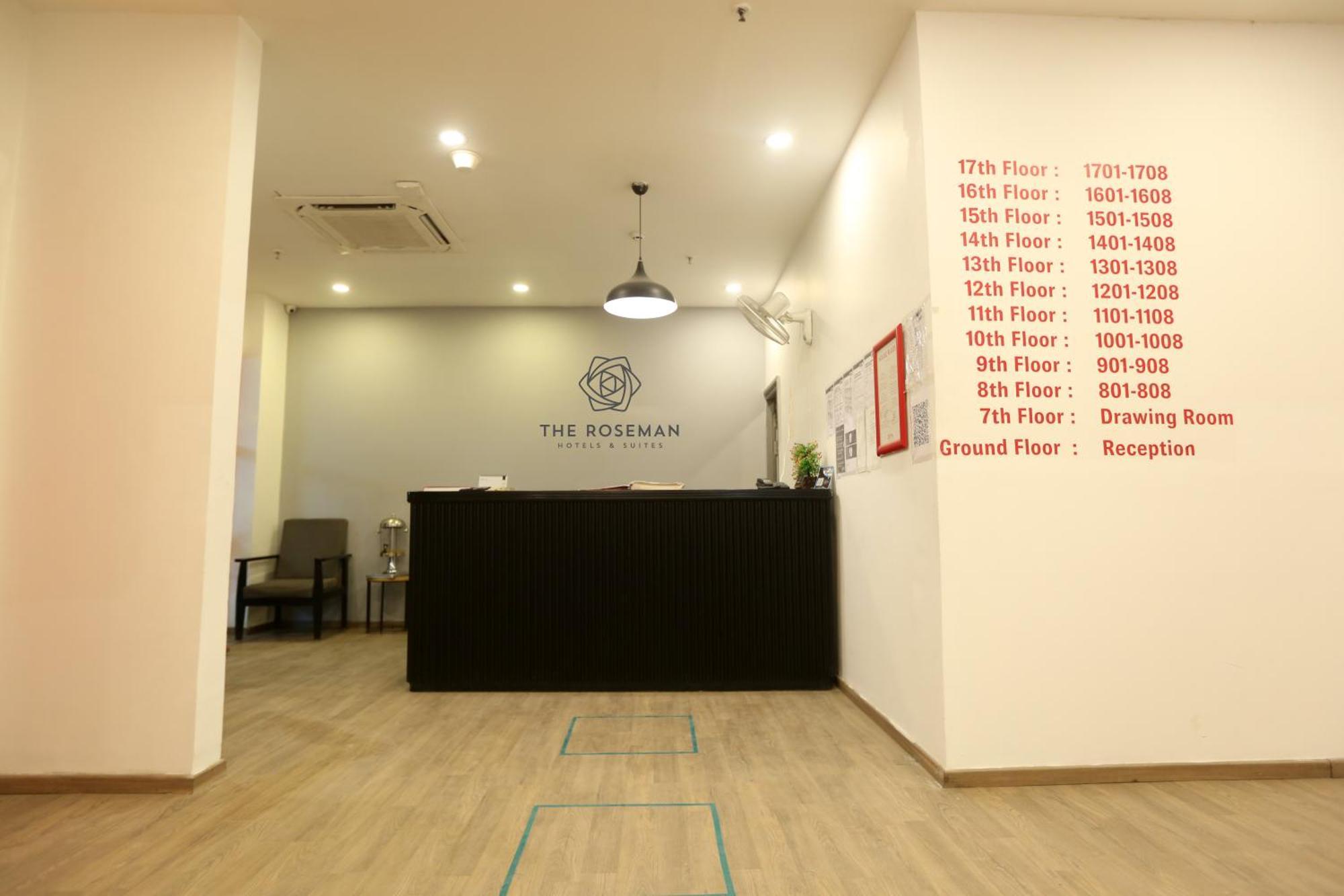 The Roseman Hotel & Suites Ghaziabad Bagian luar foto