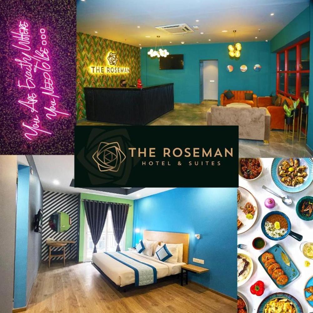 The Roseman Hotel & Suites Ghaziabad Bagian luar foto